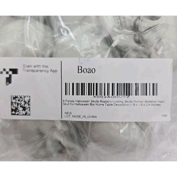 Halloween Party Kit 7 Piece In Total 3 Tombstones 16 Skulls 48 Lights Pumpkin - Picture 6 of 13